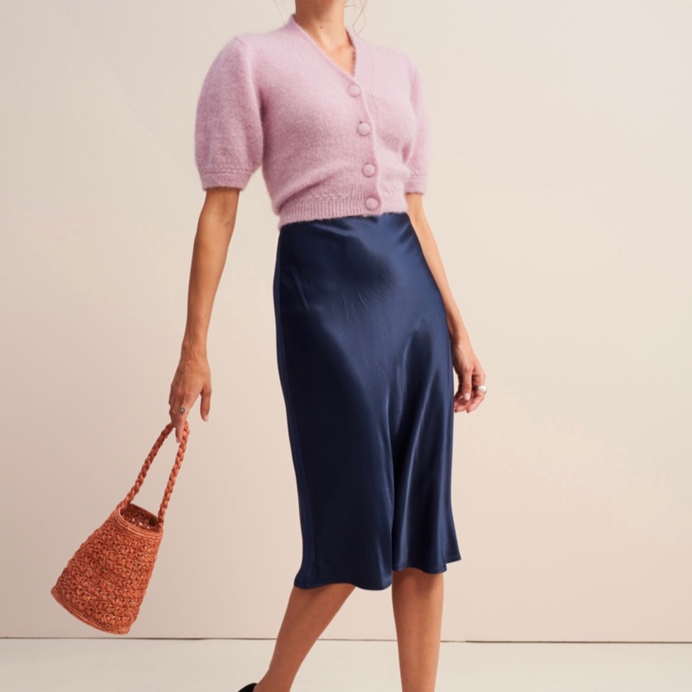 Rouje Carrie Skirt Navy size 34